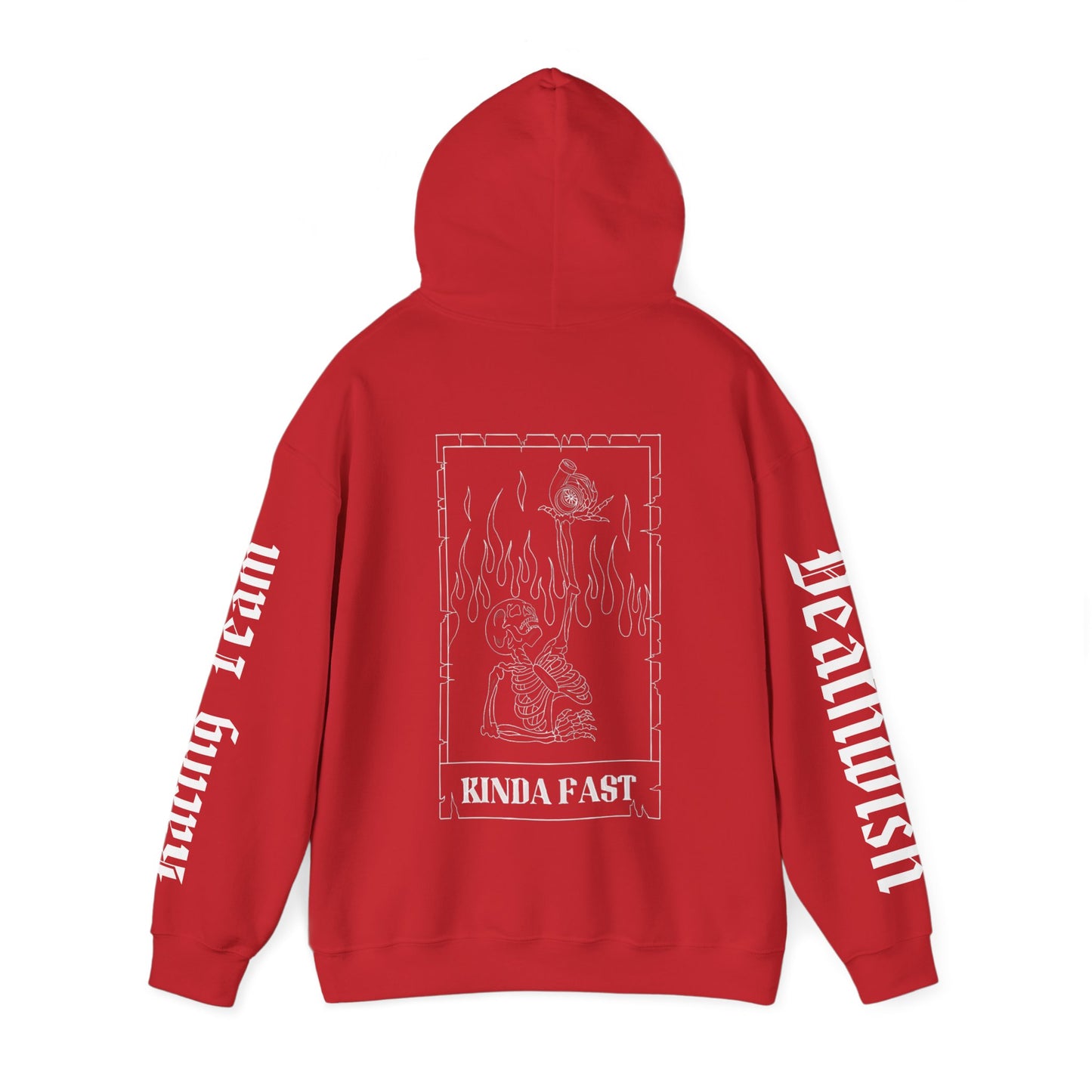 DEATHWISH RACING TEAM Hoodie FT. Turbo Skelly (DWRT Kinda Fast Series)