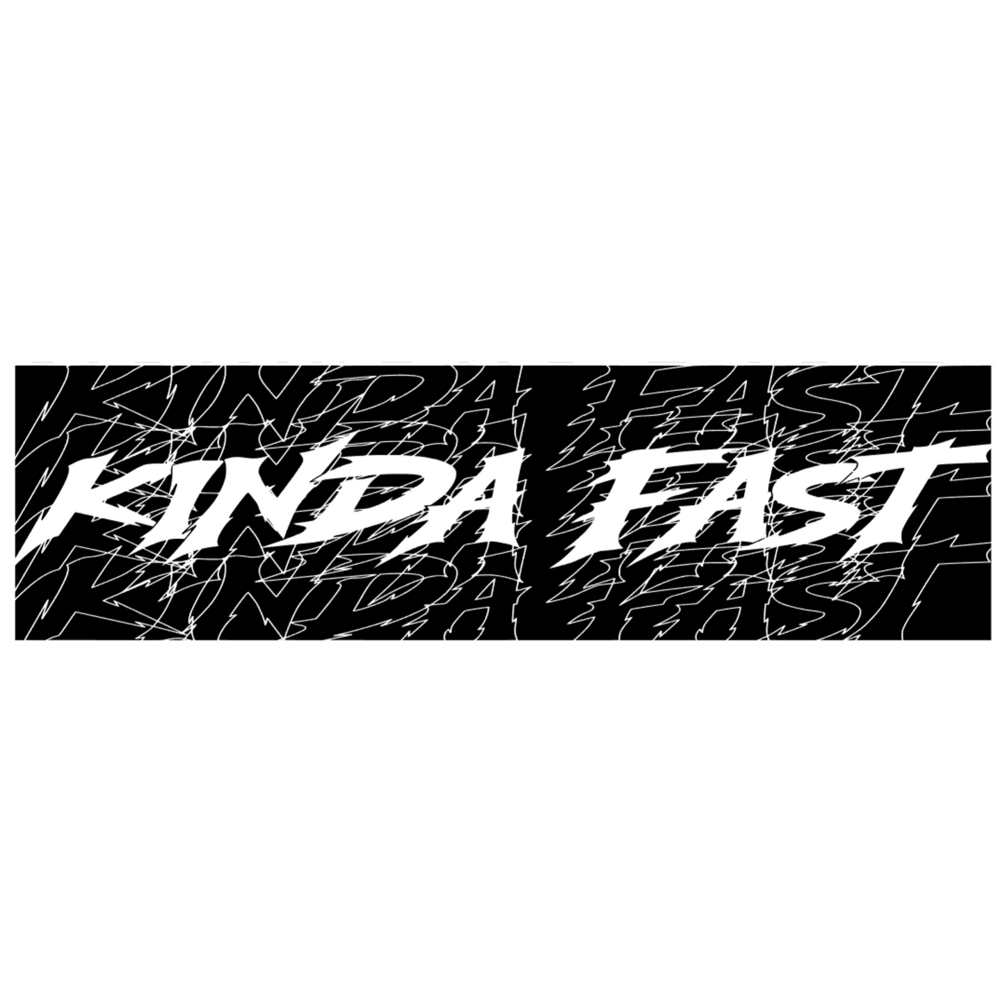 KINDA FAST V.3 Sticker