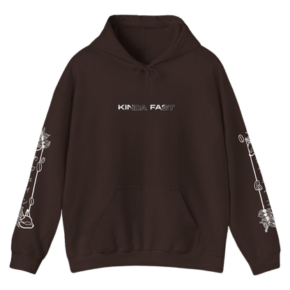 Kinda Fast Cars and Coffee Hoodie Ft. Nissan R34 GTR (Skyline)