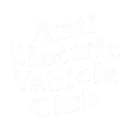 Anti Electric Vehicle Club Decal (FULL VERSION)