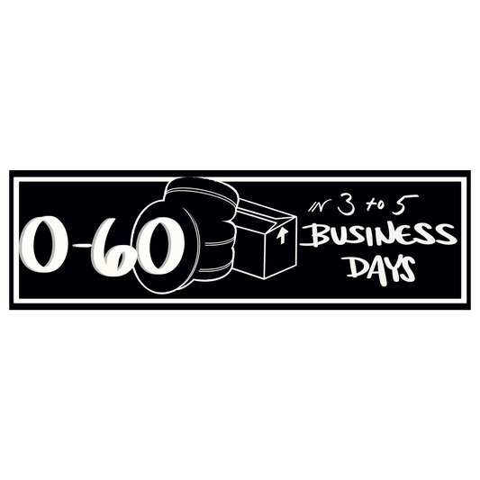 "0-60 in 3-5 Business Days" Bumper Sticker Kinda Fast