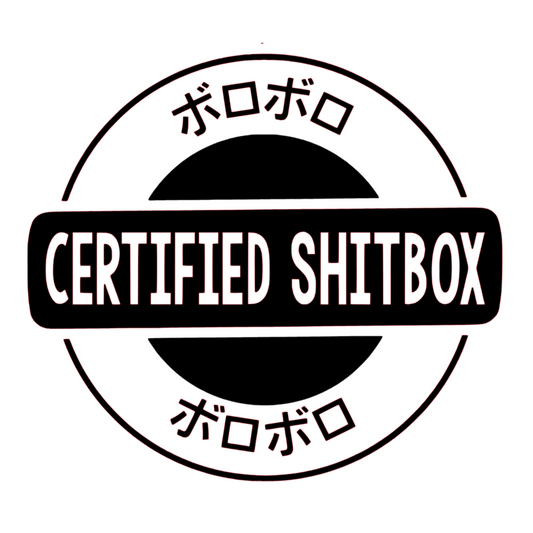 CERTIFIED SH^TBOX Sticker WHITE