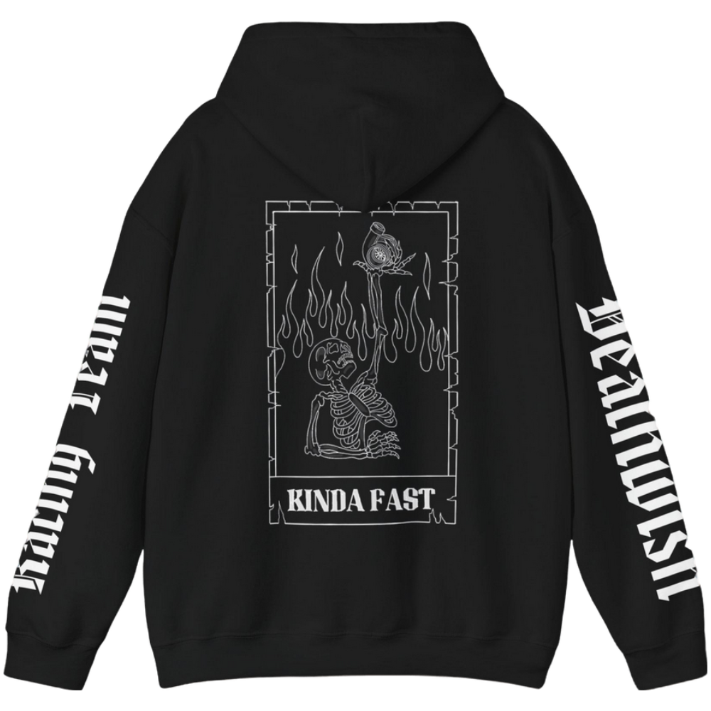 DEATHWISH RACING TEAM Hoodie FT. Turbo Skelly (DWRT Kinda Fast Series)