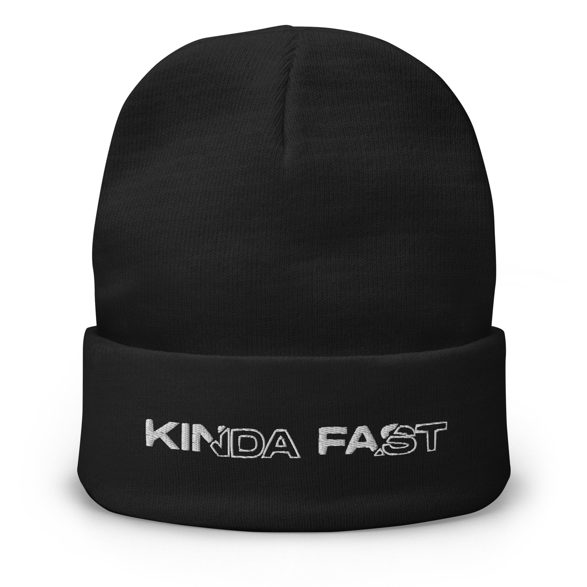 Premium Embroidered Beanie | Kinda Fast Apparel