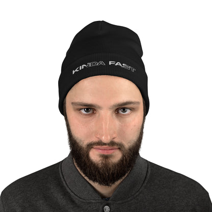 Premium Embroidered Beanie | Kinda Fast Apparel